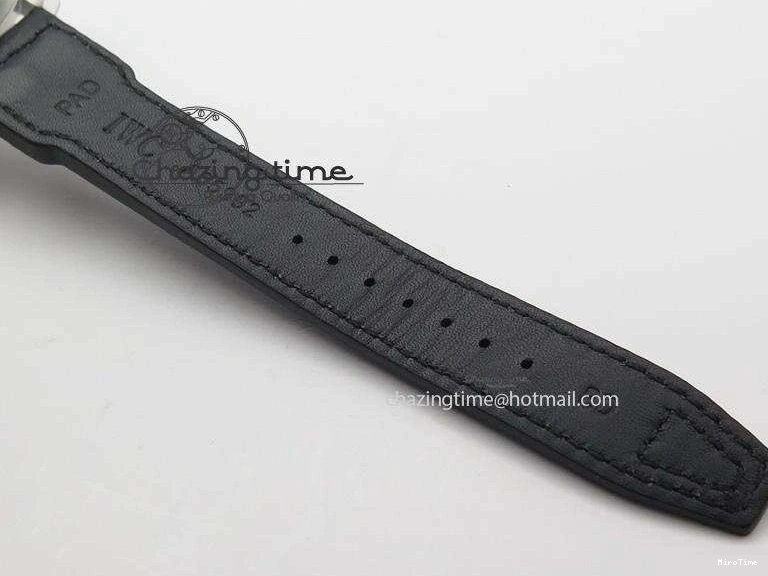 MIROTIME 0429 Compact Big Pilot “Markus Buhler” IW5003 Turbine V6F Best Edition Grey Dial On Leather Strap A 7314